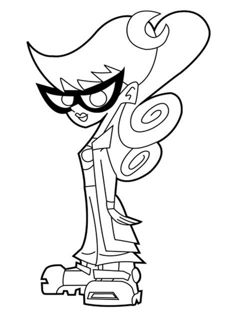 Printable Johnny Test Coloring Pages