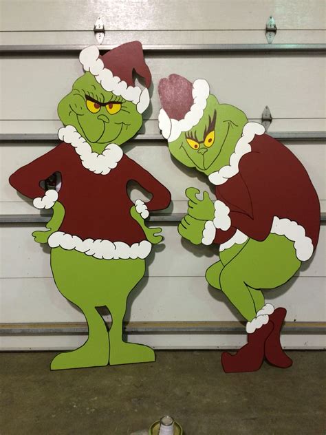 Printable Large Grinch Cut Out