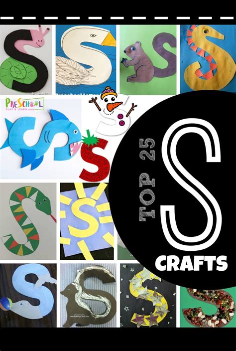 Printable Letter S Craft