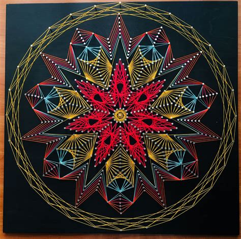 Printable Mandala String Art Patterns