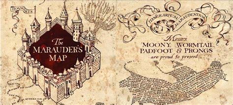 Printable Marauders Map Customize and Print