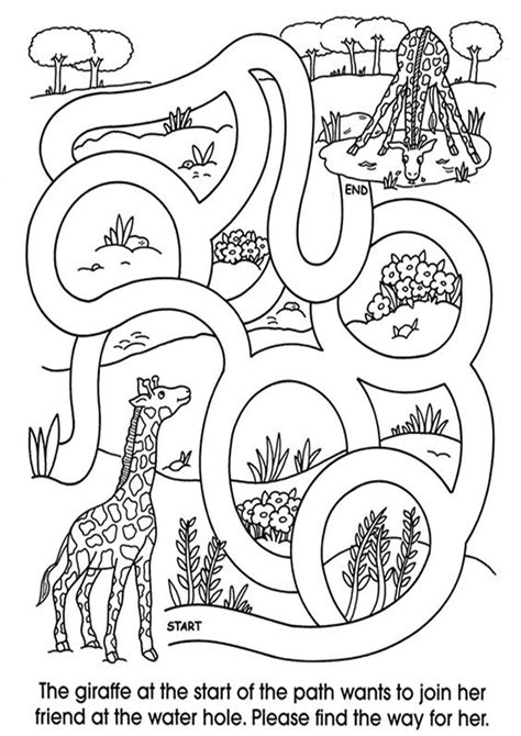 Printable Mazes For 3 Year Olds