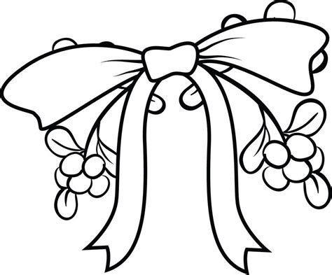 Printable Mistletoe Coloring Pages Jesyscioblin