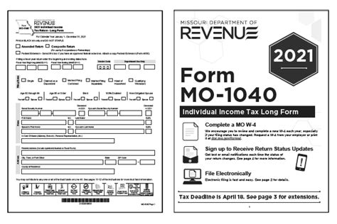 Printable Mo State Tax Forms Printable Form 2021