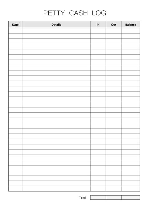 Printable Money Ledger PDF File Etsy