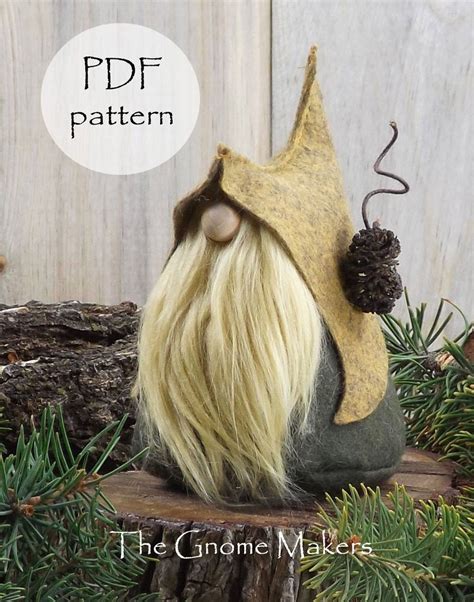 Printable Nordic Gnome Pattern Free Customize and Print