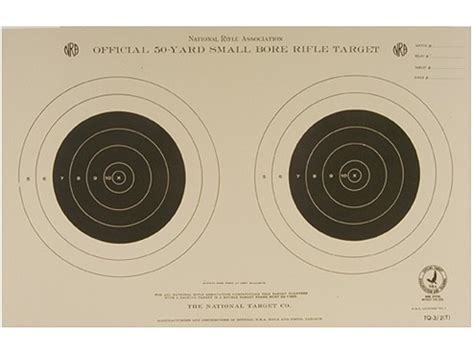 Printable Nra Smallbore Rifle Targets
