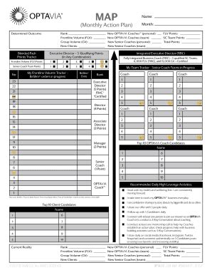 Printable Optavia Tracking Sheets Form Fill Out and Sign Printable