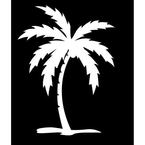 Printable Palm Tree Stenci