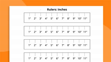 Printable Paper Ruler Customize and Print