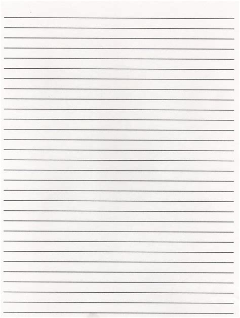 Printable Papers With Lines