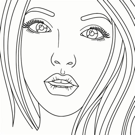 Printable People Color In Pages