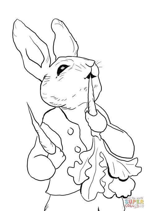 Printable Peter Rabbit Coloring Pages