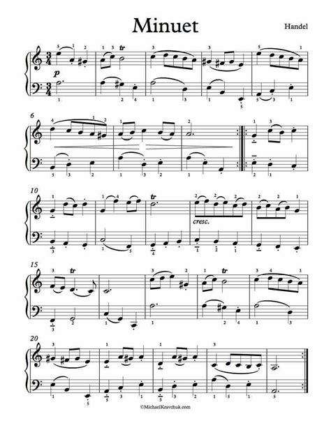 Printable Piano Music