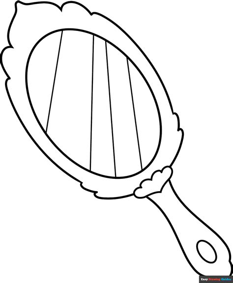 Printable Pictures of a mirror Drawing and Coloring Fun Printable