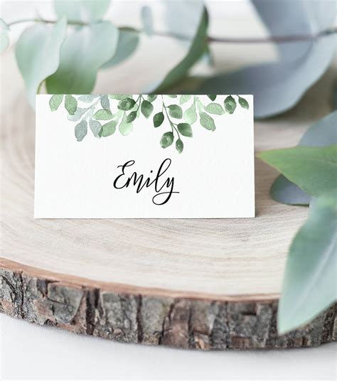 Printable Place Cards Wedding