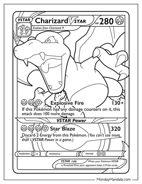 Printable Pokemon Cards To Color Customize and Print