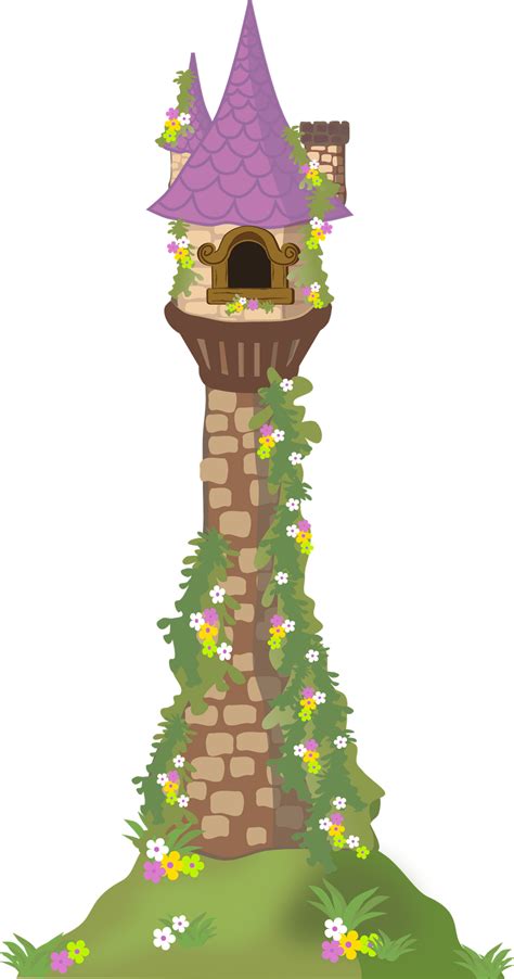 Printable Rapunzel Tower Template