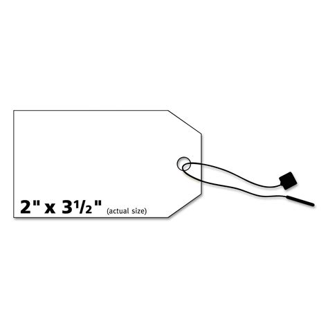 Printable Rectangular Tags with Strings by Avery® AVE22802