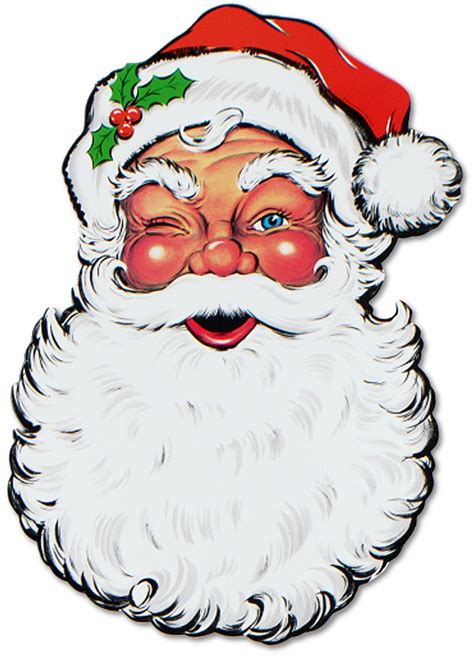 Printable Santa Face