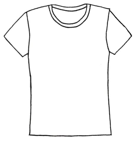 Printable Shirt Coloring Page