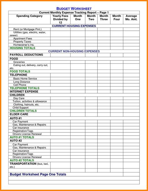 Printable Small Business Spreadsheet For Income And Expenses