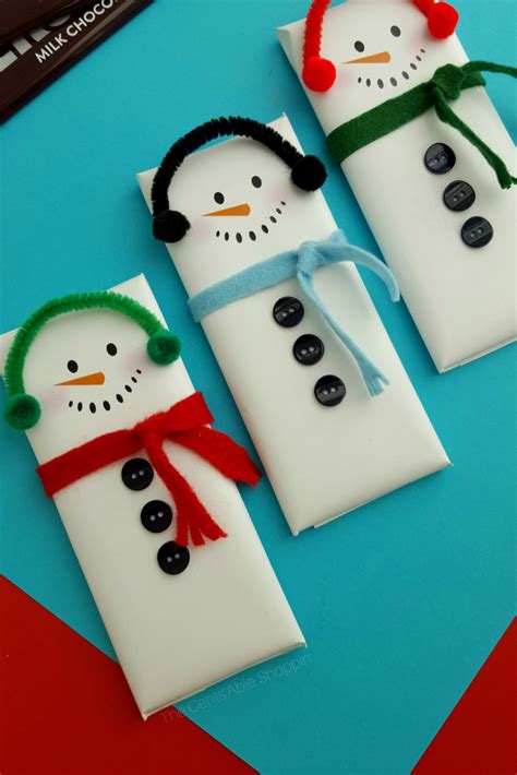 Printable Snowman Candy Wrapper