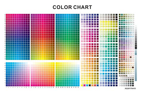 Printable Sublimation Color Chart Printable Templates Free