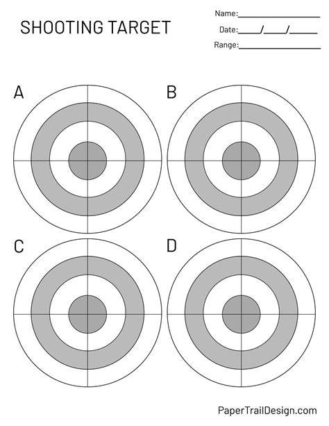Printable Targets Pdf Customize and Print