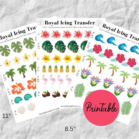 Printable Transfer Sheets