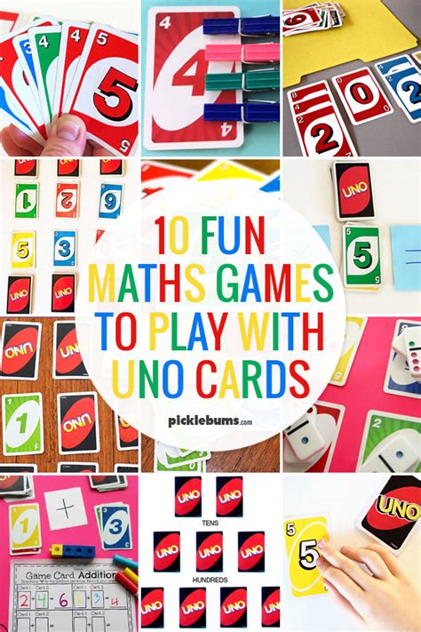 Printable Uno Cards / 10 Fun Maths Games You Can Play With Uno Cards