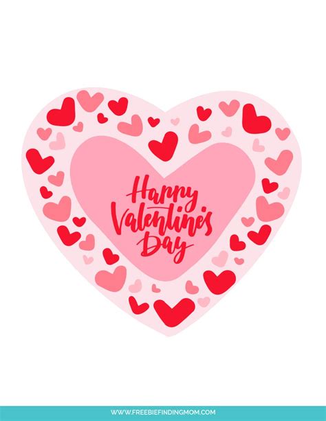 Printable Valentines Day Heart