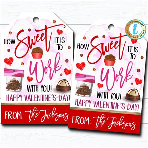Printable Valentines For Coworkers