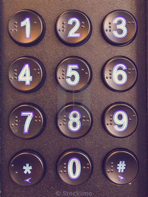 Printable Vending Machine Keypad
