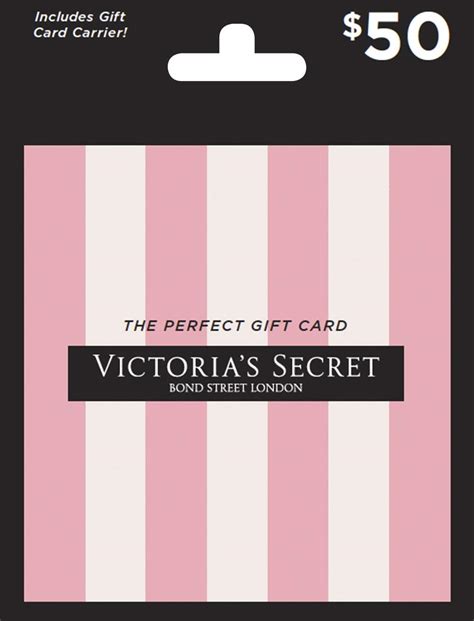 Printable Victoria Secret Gift Card