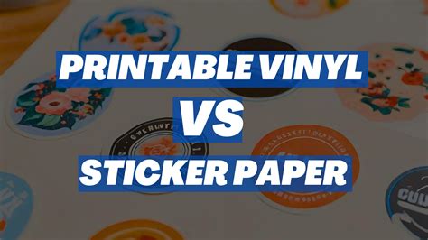 Printable Vinyl vs Sticker Paper Explained Royal Elements