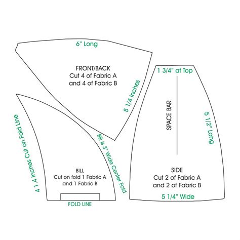 Printable Welding Cap Pattern