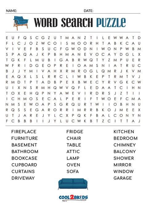 Printable Word Search Difficu