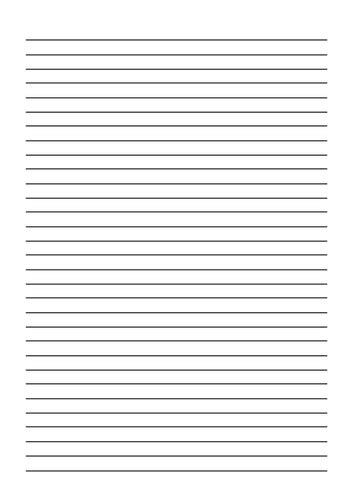 Printable Writing Guide