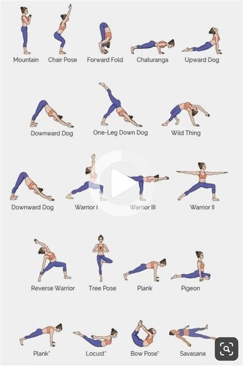 Printable Yoga Flow Sequence
