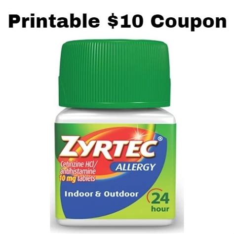 Printable Zyrtec Coupon