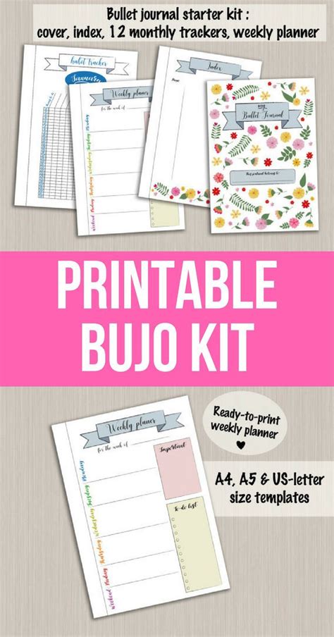 Printable bujo papers! What a great idea! I really want to get into the