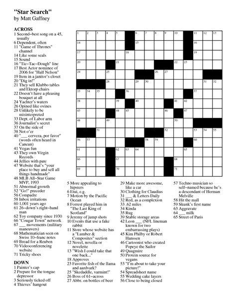 Here are three benefits to solving crossword puzzles that are printable: 1. They enhance cognitive function as well as memory. Crossword puzzles are an excellent way to challenge your brain while improving memory and cognitive performance. Research has shown that crosswords boost both your verbal fluency and problem-solving abilities.. 