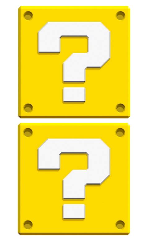 this is a box based off the question mark block from Mario | Download free 3D printable STL models . 