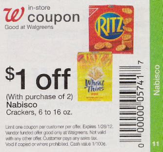 Printable nabisco coupons 2018.  or larger FREE! Ex.  If you go through...