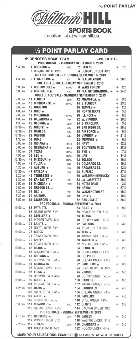 Printable Parlay Cards. 201 likes. Printable Parlay Cards offers the best value for pre-filled parlay cards on the Internet. Compare ou. 