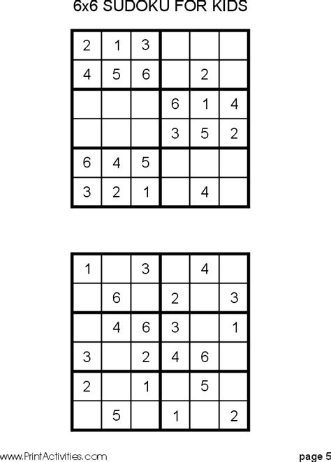 Printable sudoku 2 per page.  Two per page.  All sudokus have been proper...