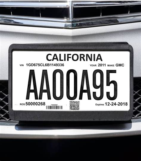 Printable temporary license plate california. There are several ways cars are identified. The most obvious one is the license plate but that doesn’t say a lot about the vehicle because there’s no national format for the letter and number combinations that make up a plate. 