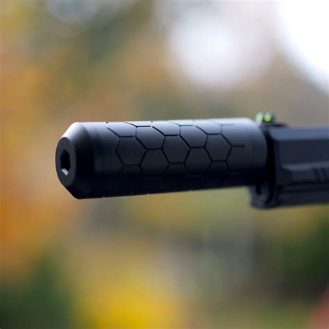 Printed suppressor. Key Features:- Dedicated Blackveil fitment- 14mm CCW preci...