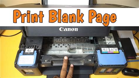 Printer Canon model G3000 black color problem